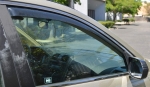 Set de 4 Paravanturi auto de vânt pentru geamuri față și spate, pentru HONDA CRV 2007-2010