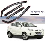 Set de 4 Paravanturi auto de vânt pentru geamuri față și spate, pentru HYUNDAI IX35, TUCSON 2010-2015