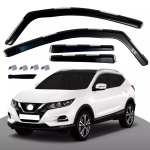 Set de 4 Paravanturi auto de vânt pentru geamuri față și spate, pentru NISSAN QASHQAI J11 5 usi 2014-2021
