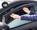 Set de 4 Paravanturi auto de vânt pentru geamuri față și spate, pentru OPEL MOKKA X 2022