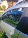 Set de 4 Paravanturi auto de vânt pentru geamuri față și spate, pentru DACIA DUSTER 2 5 usi 2017-2023