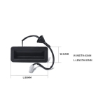 Comutator deschidere portbagaj pentru Ford Focus Mk2 (2004–2012), Ford Focus C-Max (2003–2007) - Negru