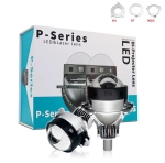 Kit 2x Lupe Bi-Led 3″ Fază scurtă/Fază lungă, P20 Seria, 90W, 6500K, 6500lm, IP68, 9-16V DC