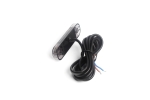 Lampa gabarit laterala LED portocaliu fumuriu rezistent la apă IP67, 12V/24V Cablu 30 cm - E9 10R-06, ECE R10, ECE R148