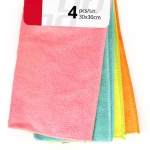 Set lavete din microfibră AMiO – 4 bucăți, 30x30 cm