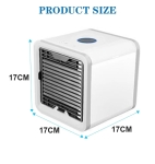 Mini Aer conditionat portabil 3 in 1 cu USB – Răcire, Umidificare, Purificare Led 7 culori