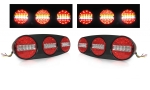 Stopuri LED Triple 12V/24V – Poziție, Frână, Marșarier, Semnalizare