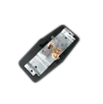 Lampa de semnalizare, gabarit cu bec cu socluri BA15S, 12–24V – sticla galben