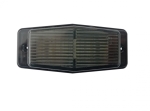 Lampa LED semnalizare, gabarit 12–24V cu 12 LED-uri – sticla opaca, lumina alba
