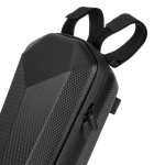 Geanta impermeabila si rezistenta la apa pentru trotineta 4L, carcasa dura Piele/EVA - Negru