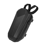 Geanta impermeabila si rezistenta la apa pentru trotineta 4L, carcasa dura Piele/EVA - Negru