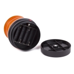 Girofar cu 24 LED fara fir pe baterii, stroboscop, cu magnet 2,4W - 12V