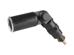 Adaptor stecher bricheta DIN mica la priza Euro, rabatabil, Carmotion