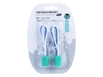 Set 2 dulii pentru bec H7 – Carmotion, 12/24V, 15 cm, ceramica