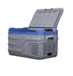 Lada frigorifica electrica Flexzon - 12V/24V, 100/240V, 26.8 litri - Gri