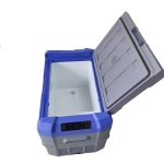 Lada frigorifica electrica Flexzon - 12V/24V, 100/240V, 35.3 litri - Gri
