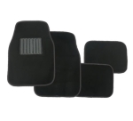 Set covorase auto universale 4 bucati - model textil cu intaritura pentru zona pedalierului