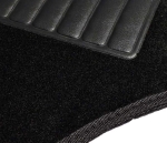 Set covorase auto universale 4 bucati - model textil cu intaritura pentru zona pedalierului