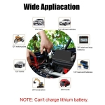 Starter Auto Multifunctional 1000A, Redresor Auto, Jump Starter Booster Portabil, 10000mah De 12V, Robot De Pornire Auto - Negru