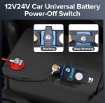 Comutator, Intrerupator Baterie Auto 12V/24V – Carcasa ABS si conectori din cupru
