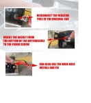 Comutator, Intrerupator Baterie Auto 12V/24V – Carcasa ABS si conectori din cupru