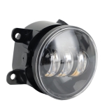 Set 2 proiectoare ceata LED Dacia, Renault, Ford, Citroen, Suzuki, lumina alba, diamentru Ø91 mm 12V, carcasa aluminiu, mufa H8/H11