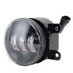 Set 2 proiectoare ceata LED Dacia, Renault, Ford, Citroen, Suzuki, lumina alba, diamentru Ø91 mm 12V, carcasa aluminiu, mufa H8/H11