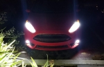 Set 2 proiectoare ceata LED Dacia, Renault, Ford, Citroen, Suzuki, lumina alba, diamentru Ø91 mm 12V, carcasa aluminiu, mufa H8/H11