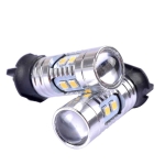 Set 2 becuri LED PW24W / PWY24W – 2323 SMD, lumina alba 6000K, 360°, 12–30V, Canbus