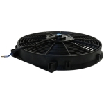 Ventilator auto universal electric pentru Radiator – 14 inch, 12V, 80W, ABS si otel, silentios
