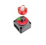Contact general, Intrerupator rotativ baterie auto cu 3 pozitii, 12–24V, 200A, Negru/Rosu