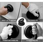 Ventuza Profesionala pentru indreptat tabla caroserie auto, Culoare Negru