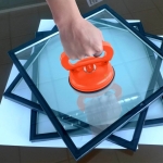 Ventuza Profesionala pentru indreptat tabla caroserie auto, Culoare Portocalie