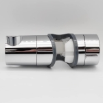 Suport universal pentru dus de mana, reglabil, rotativ la 360° - Cromat
