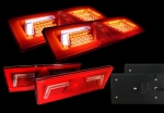 Set Stopuri LED Stanga + Dreapta pentru Autobuz, Camion, Remorca, Rulota 12V/24V
