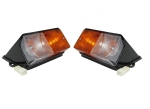 Set lampi pozitie fata stanga + dreapta cu semnalizare pentru tractor Ford, New Holland, Fiat, Case – OEM D3NN13201B