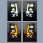 Set faruri Full LED (stanga + dreapta) pentru VOLVO FH12 / FM12 / FM380 – OEM 20360899 / 20360898
