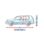 Husa de inalta calitate Kegel Serie BASIC GARAGE XL pentru SUV/OFF-ROAD 430-460 cm