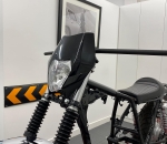 Carena si far fata pentru motociclete, negru, cu faza scurta si lunga – Model universal pentru ENDURO / Trail / Streetfighter