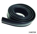 Banda universala din cauciuc pentru protectia aripii masinii, SUV, microbuz, 3cm x 3m - Negru
