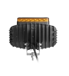LED Halogen cu 3 functii – DRL alb/portocaliu si lumina de avertizare cu 4 moduri, rezistent la apa, 12-24V, 1400LM, IP67, IP69, ECE-R10