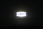 LED Halogen cu 3 functii – DRL alb/portocaliu si lumina de avertizare cu 4 moduri, rezistent la apa, 12-24V, 1400LM, IP67, IP69, ECE-R10