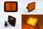 LED LAMPA Semnalizare – Gabarit cu 70 de LED-uri 12-24V, Galben