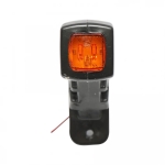 Set 2 Lampi Laterale de Gabarit cu LED – 12-24V, 140 mm, Rosu / Alb / Galben