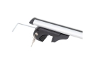 Bare transversale universale din aluminiu cu mecanism de blocare, 120 cm, 90 kg, Crom