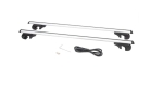 Bare transversale universale din aluminiu cu mecanism de blocare, 120 cm, 90 kg, Crom