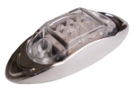 Lampa gabarit LED 24V, 6 LED-uri SMD, 100-42mm, Alb