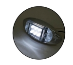 Lampa gabarit LED 24V, 6 LED-uri SMD, 100-42mm, Alb
