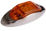 Lampa gabarit LED 24V, 6 LED-uri SMD, 100-42mm, Galben