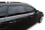 Set de 4 Paravanturi auto de vant pentru geamuri fata si spate pentru AUDI A6 C7 5 usi COMBI WAGON 2011-2018 